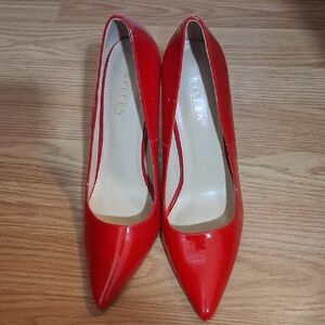 KAYLEEN By Los Angeles Red Patent Heels